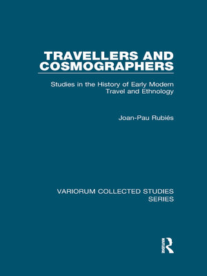 cover image of Travellers and Cosmographers